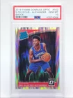 SHAI GILGEOUS-ALEXANDER 2018-19 DONRUSS OPTIC ROOKIE SHOCK PRIZM PSA 10 Q5459