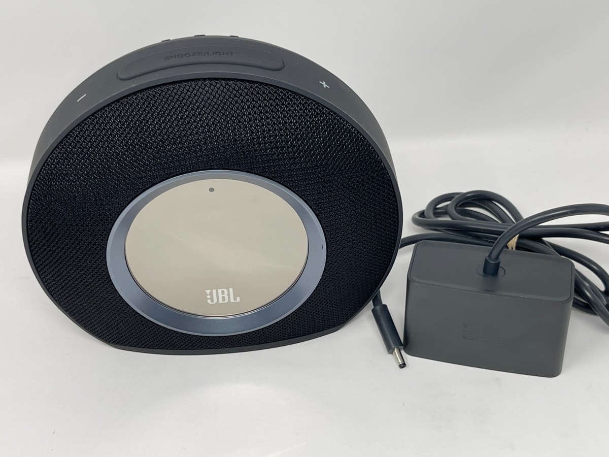 JBL Horizon Bluetoot Alarm Clock FM Radio Speaker USB Charging LED