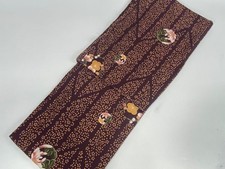 Sansaku Washable Kimono Small Pattern Polyester Used Graduation Ceremony Japan