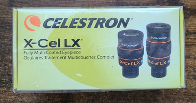CELESTRON X-CEL LX 1.25'' 18mm *BRAND NEW* VISUAL LENS EYEPIECE