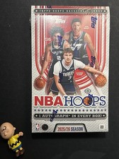 2025-26 Topps Hoops Basketball SEALED Hobby Box
