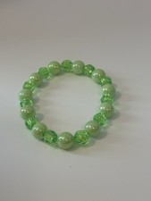 Green Beaded Bracelet Women Teens Jewelry Birthday Gifts Handmade