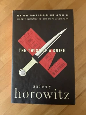 The Twist of a Knife by Anthony Horowitz HarperCollins Publishers 2022 Hardcover - Image 1 of 3