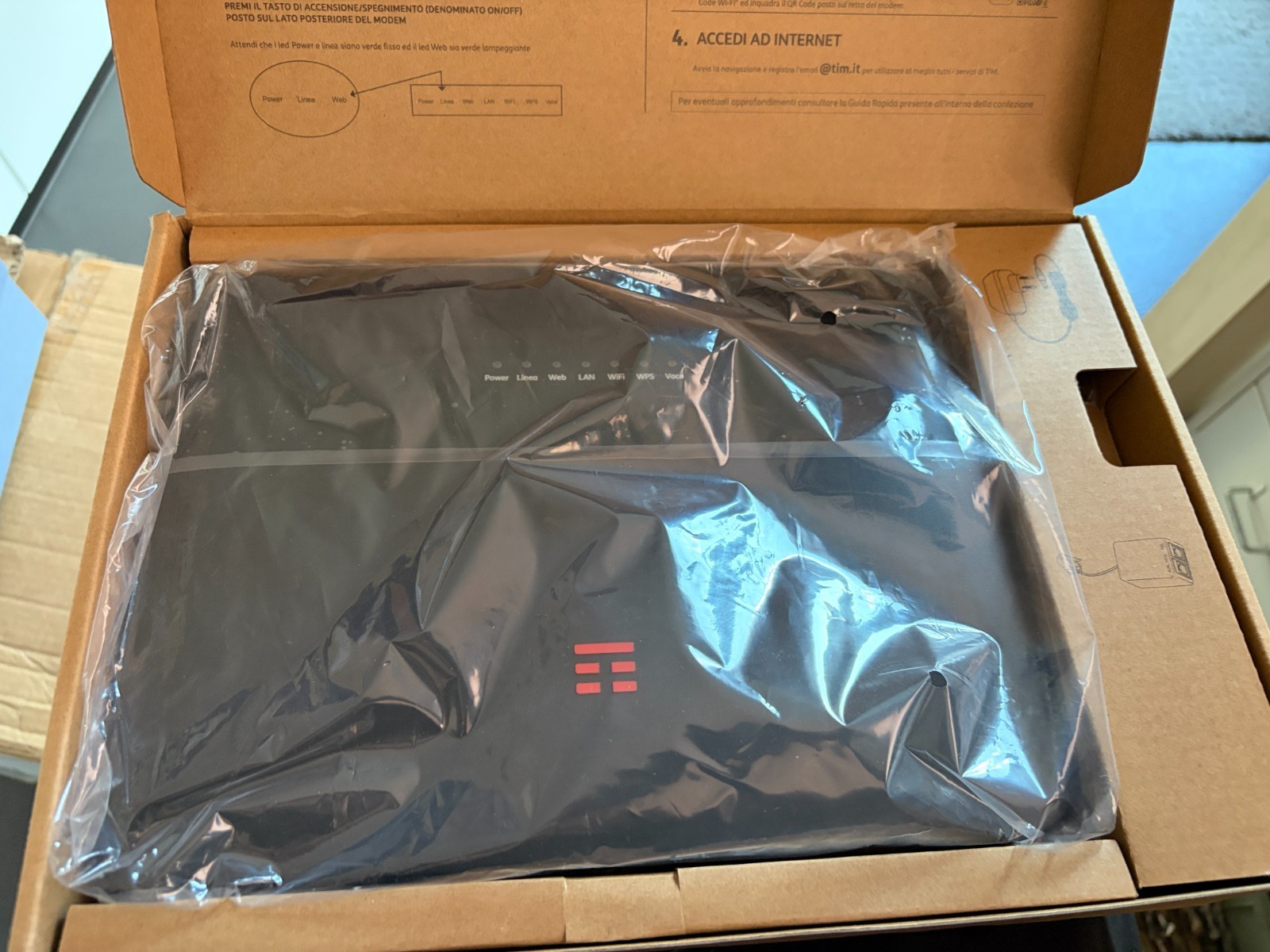 Modem Router TIM HUB+ ZTE H2740 Wi-Fi 6 - Pari al Nuovo - Box Originale