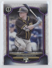 2021 Jake Cronenworth Topps Tribute Purple    RC 38/50    #21R-JC (21C1291)