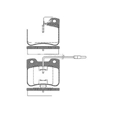 Plaquette de frein Citroen AX