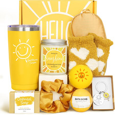 Gift Baskets for Women, 10Pcs Unique Birthday Gifts for Women, Best Friend Birth