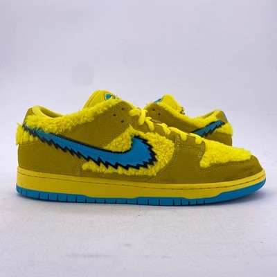 Nike SB Dunk Low ''GRATEFUL DEAD YELLOW'' 2020 - Size 13 - cj5378 700 (6184-35)
