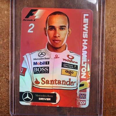 2007-2008 Redline Lewis Hamilton RC Formula 1 Red Foil Refractor Future Legend