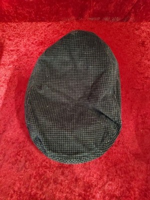 Mütze Kappe grau/schwarz Peaky Blinders Stil. SW189B