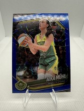 2025 Panini Prizm WNBA - Nika Muhl #127 Blue Velocity Prizm