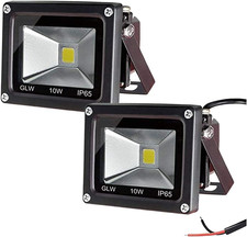 10w 12v Waterproof Warm White Led Flood Light - 750lm Outdoor Lighting