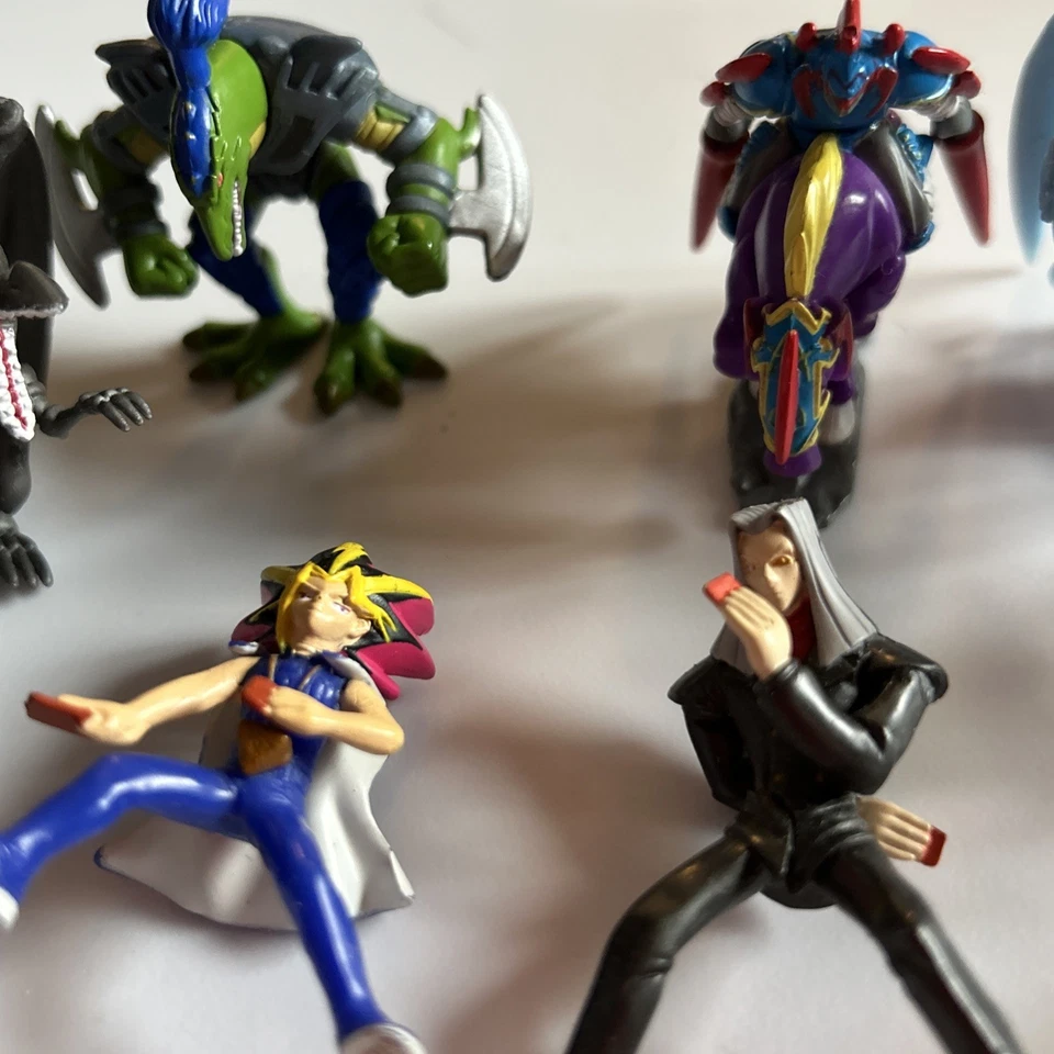 Lote De 9 Figuras Mattel Yu-Gi-Oh 2 Pulgadas PVC Juego De Cartas TV Acción Coleccionables Foto 4 de 4