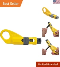 Universal Coax Radial Stripper by Klein - Perfect for RG59, RG6, RG11, and More