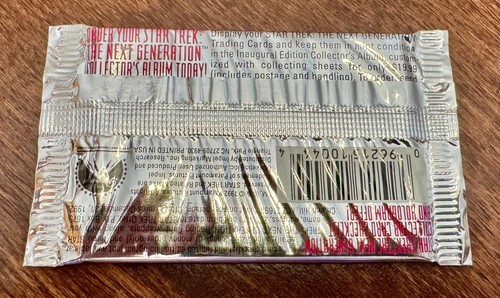 1992 Star Trek: Next Generation Inaugural EditionCollectorCards-Factory Sealed - Picture 2 of 2