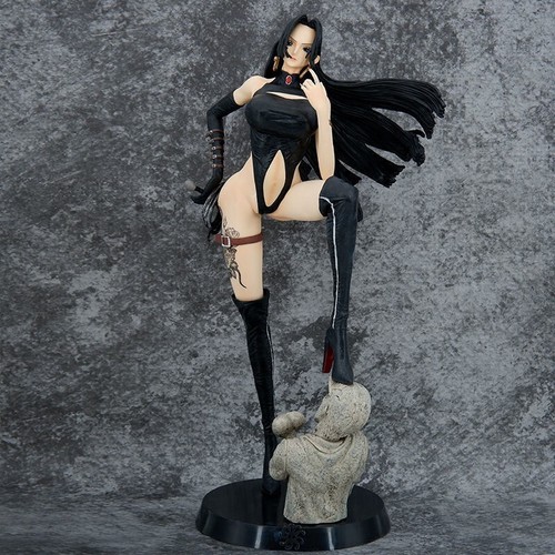 One Piece's Big Office GK Han Cook Leather Coat Empress Statue Made in China - Picture 4 of 6