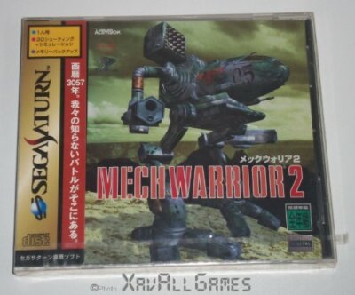 USED Sega Saturn Mech Warrior 2 Für SEGA SATURN Japan Import 01585