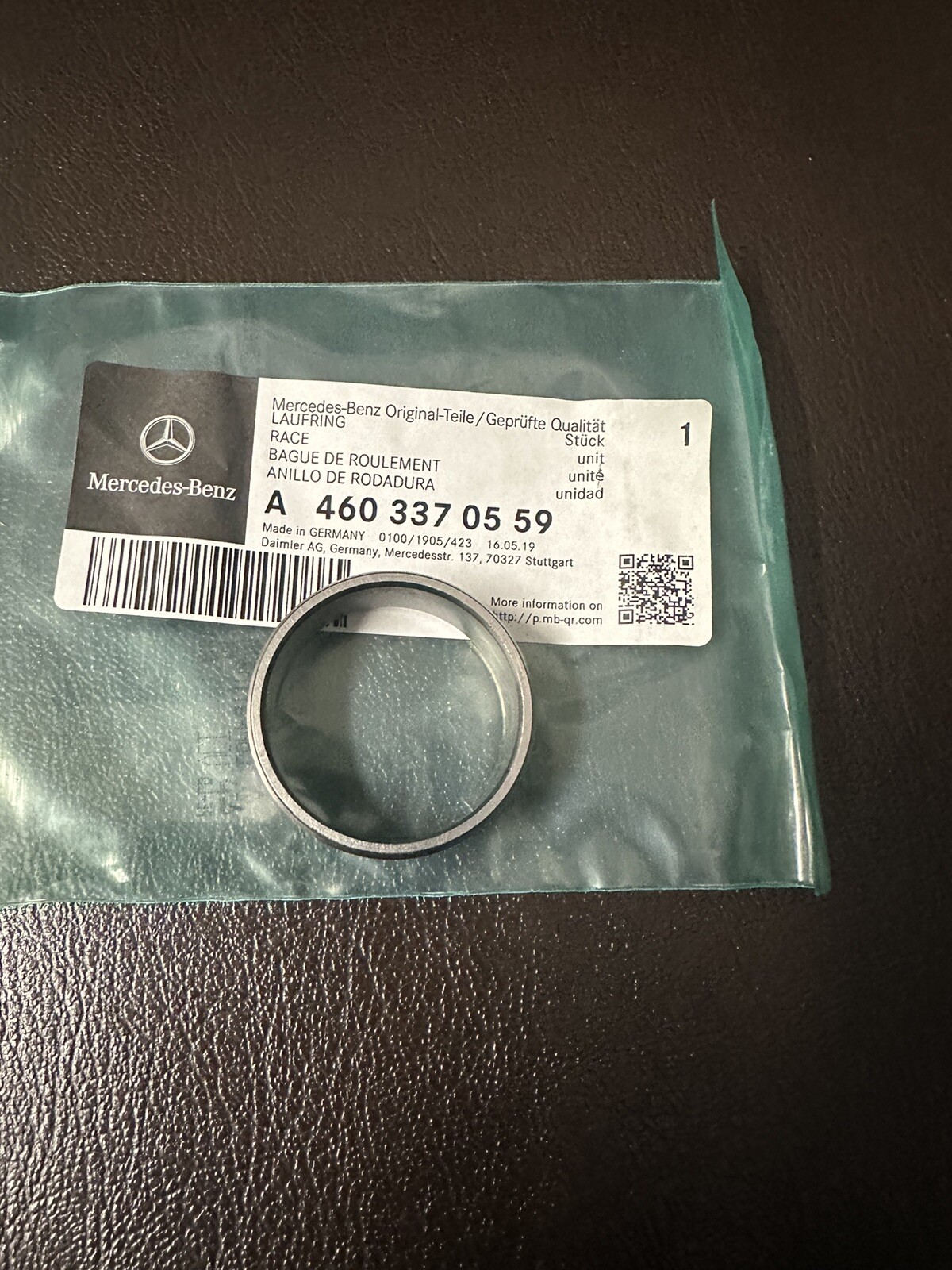 A4603370559 New genuine Race Differential Ring Mercedes G Class 
