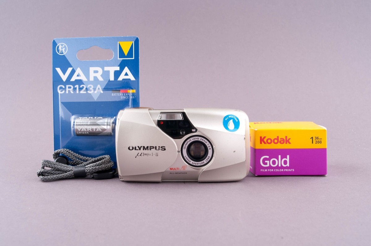 海外モデル OLYMPUS μ[mju:]-II Style Epic Olympus Mju II Panorama Stylus Epic DLX 2.8/35mm Point