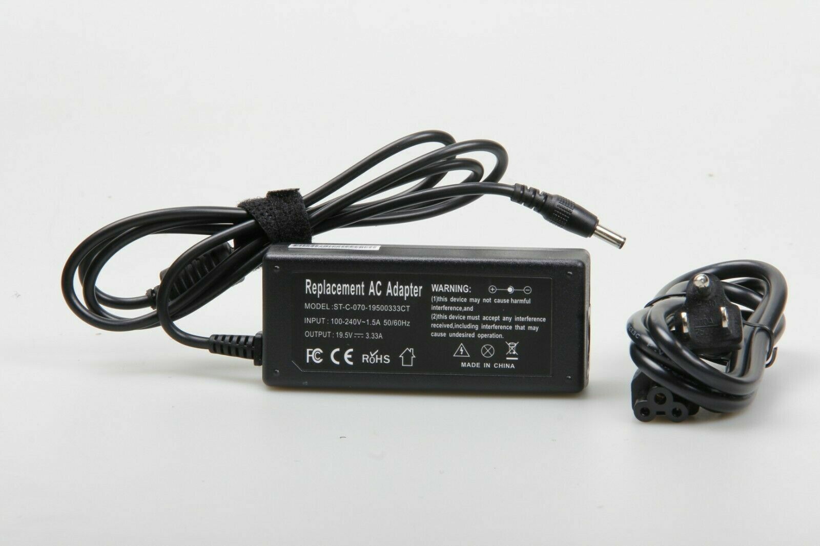 65W HP Pavilion 15-cs3001nf Adaptateur CA Chargeur - Europe