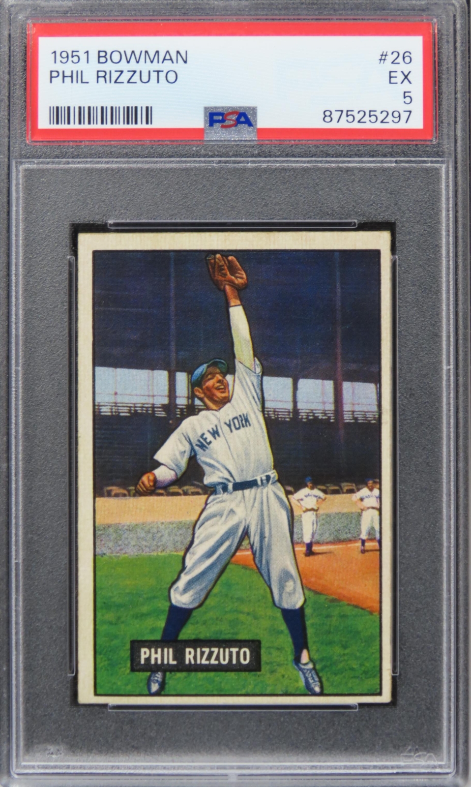 1951 Bowman Phil Rizzuto HOF #26 PSA 5 EX