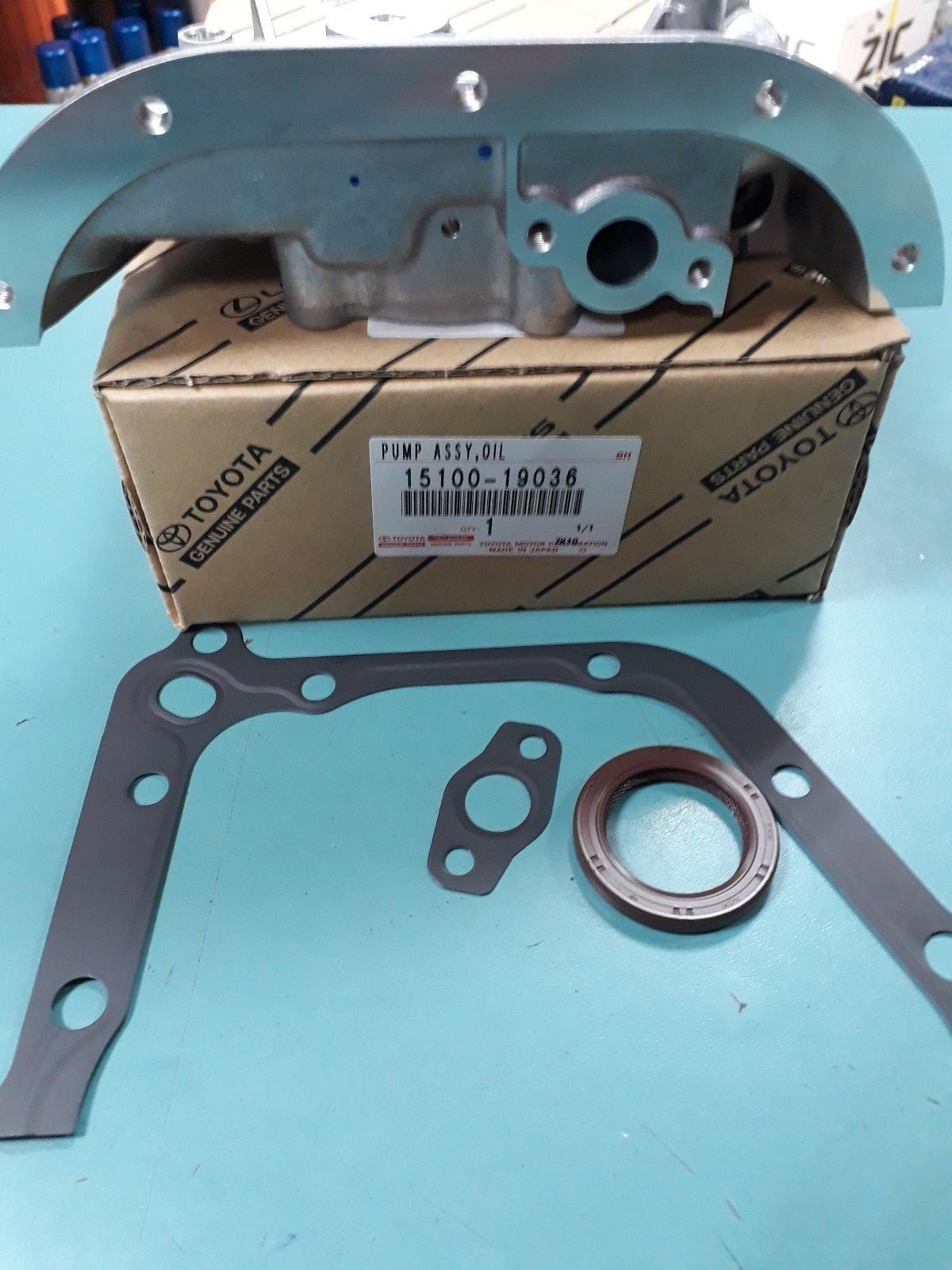 GENUINE OEM OIL PUMP KIT TOYOTA COROLLA AE92,AE101,AE86 GT,MR2,LEVIN 1