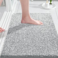 Bathroom Rugs Non Slip Washable, Extra Soft Comfortable Bath Mat, Water Absor...