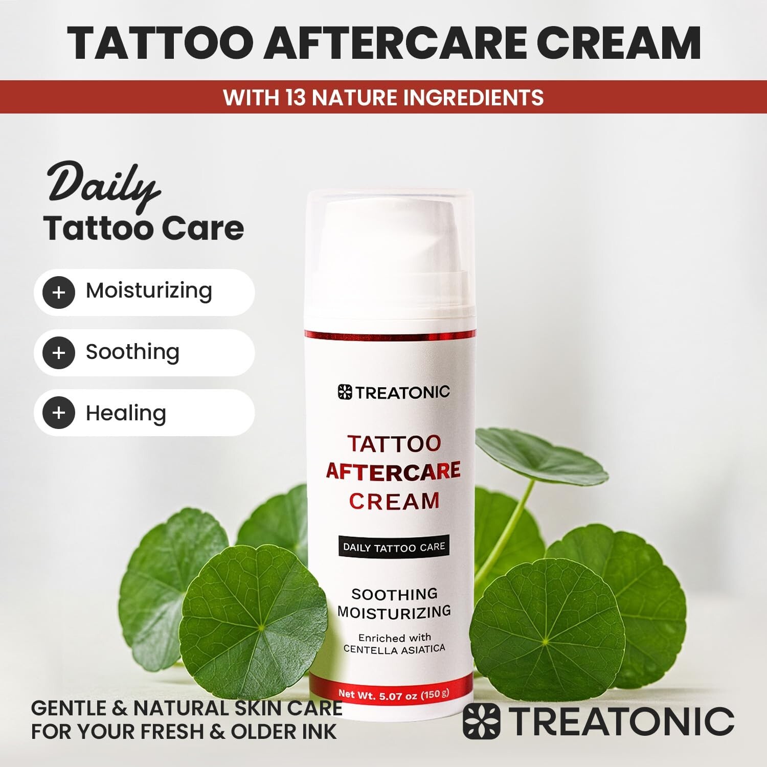 Tattoo Aftercare Cream Moisturizes, Soothes & Repairs New or Old Tattoo EXP 4/28
