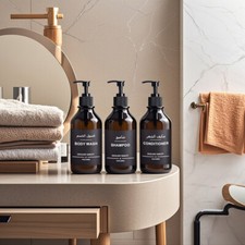 500ml Pump Lotion Bottles Empty Conditioner Shampoo Liquid Hand Soap Dispenser