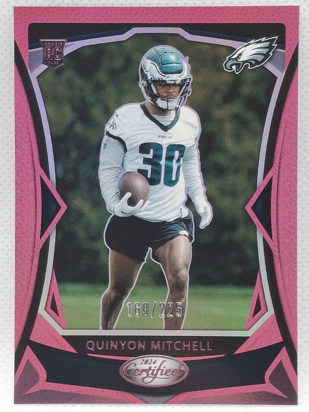 2024 Panini Certified Quinyon Mitchell RC Rookie #116 Mirror Pink /225