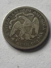 1877 Seated Liberty Silver Quarter Dollar