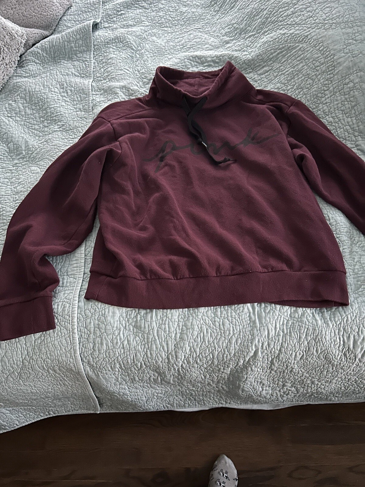 UNDERCOVER Pullover senza cappuccio marrone Victoria's Secret rosa medio