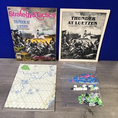 Strategy & Tactics Magazine, No. 99, Thunder at Luetzen, Jan-Feb, 1985 – Ebon et Noir Strategy & Tactics Magazine, No. 99, Thunder at Luetzen, Jan-Feb, 1985 – Ebon et Noir