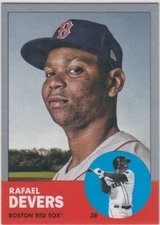 RAFAEL DEVERS /99 TOPPS ARCHIVES SILVER BORDER PARALLEL RED SOX #50 2022 22