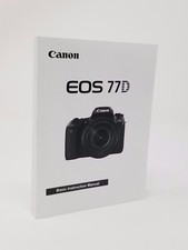 Canon EOS 77D Instruction Owners Manual 77D Book NEW