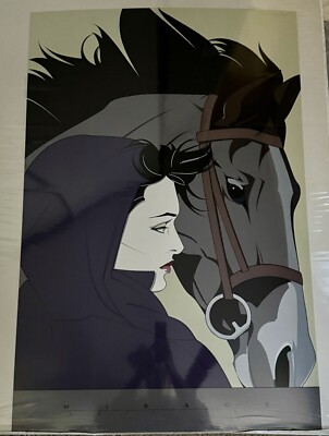 Patrick Nagel NC13 The Horse Mirage Gallery Silkscreen Serigraph