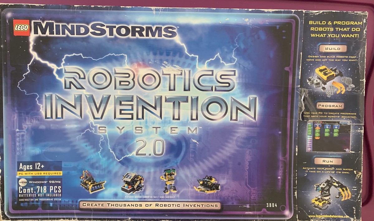 Lego MindStorms System 2.0 Robotics Invention Model 3804 | eBay
