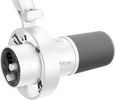 Fifine Studio Xlr Dynamic Microphone, Usb Pc Podcast Microphone For Streaming Re