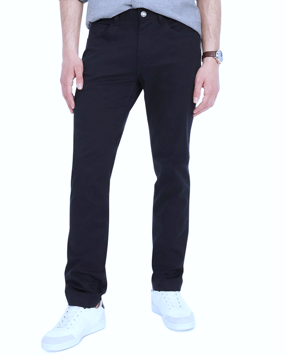 Tommy Hilfiger MEN Denton Straight-Fit Stretch 5-Pocket Twill