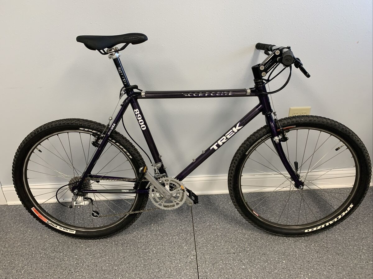 Vintage 1992 TREK 8900 MTB Shimano DEORE XT And DX - 20 Vintage 1992 TREK 8900 MTB Shimano DEORE XT And DX - 20