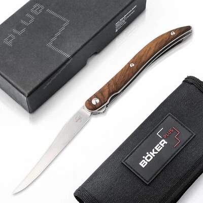 BÖKER PLUS BOKER PLUS® Urban Texas Tooth Pick Cocobolo Pocket Knife 3.31" VG-10 - 01BO389