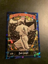 #28 Buck Leonard Blue Crystal 2013 Panini Cooperstown￼￼ Cb32