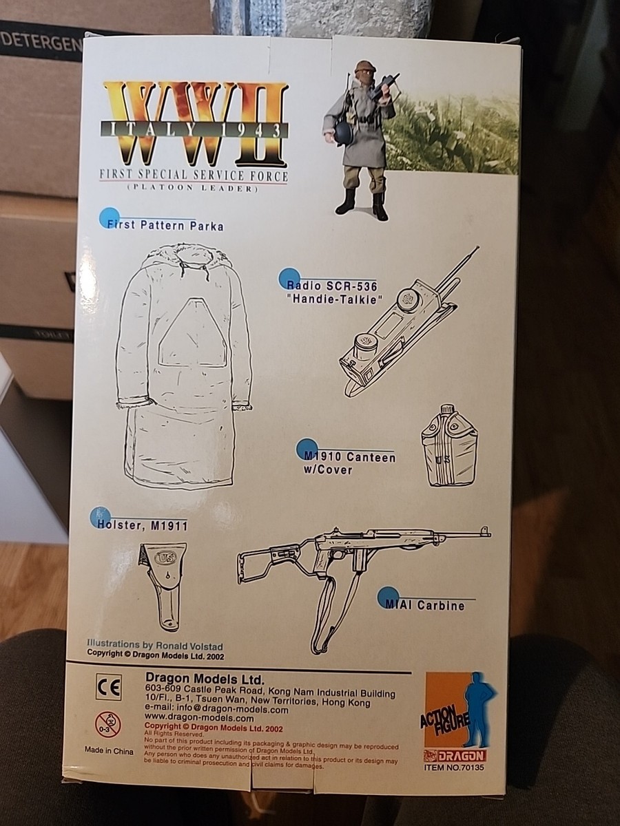 Dragon 70135 1/6 WWII First Special Service Force Nick 12 Inch