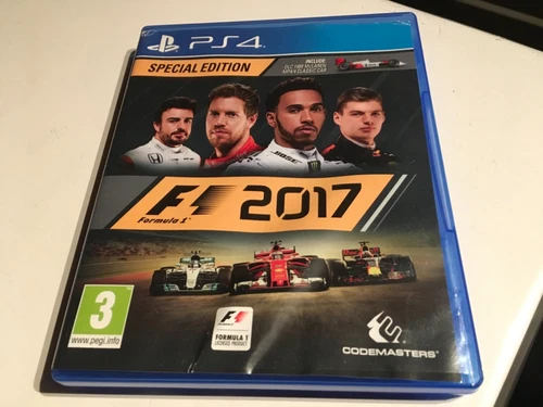 ps4 video game FORMULA 1 F1 2017 SPECIAL EDITION PlayStation 4