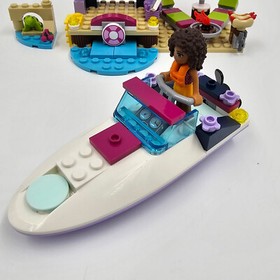 Friends Loose Lego 41316 Andrea's Speedboat Transporter (No Box)