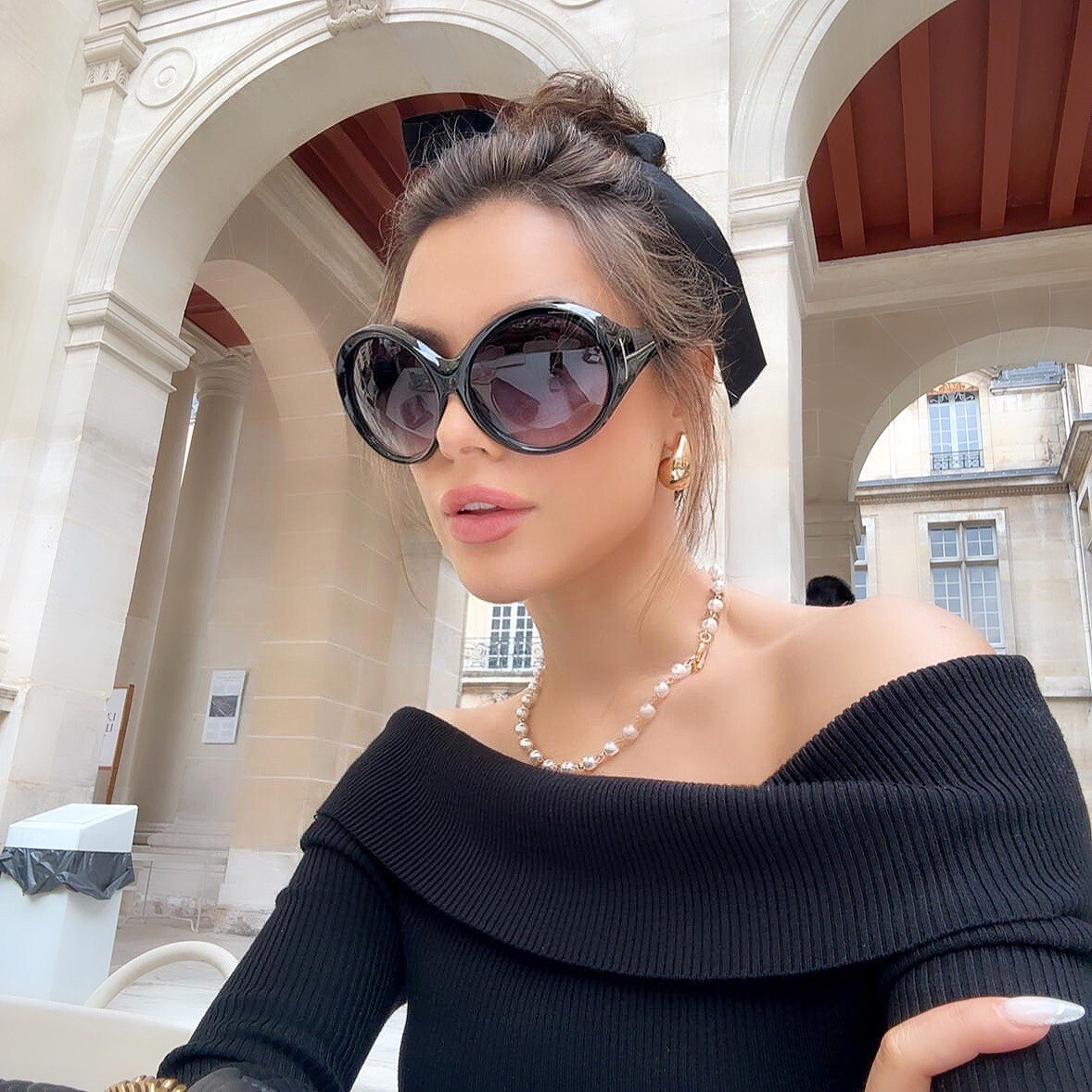 Sunglasses Vintage Big Round Sunglasses For Women VINTAGE