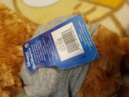 Disney World Theme Park Exclusive Approx 9" ESPN Zone Bear Plush - Picture 11 of 12