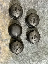 1/2"  BMI pipe cap,  NPT  thread, New, Lot of 5