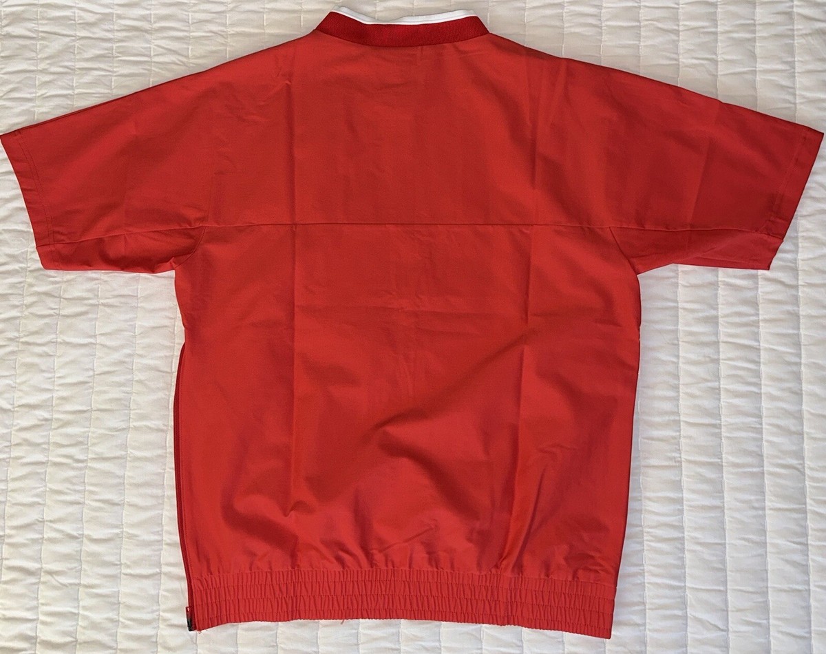 Nike シカゴ・ブルズ オーセンティックシューティングシャツ　M Nike Jordan Team Lightweight SS Coaches Jacket/Men's/Size Medium