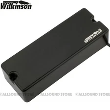 WILKINSON MWJH 4, 5 or 6 String SOAPBAR Passive Bass Humbucker Pickup - BLACK